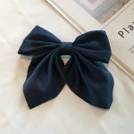 Barrette-nud-papillon-en-tissu-satine-pour-queue-de-cheval-femme-avec-pince-metallique-picture-12