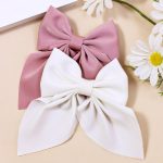 Barrette-nud-papillon-en-tissu-satine-pour-queue-de-cheval-femme-avec-pince-metallique-picture-19