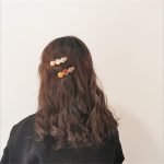 Barrette-ornementale-avec-resine-marbree-et-perle-picture-5