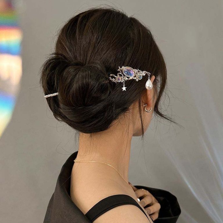 Batons-a-cheveux-en-alliage-avec-motifs-ornementaux-picture-4