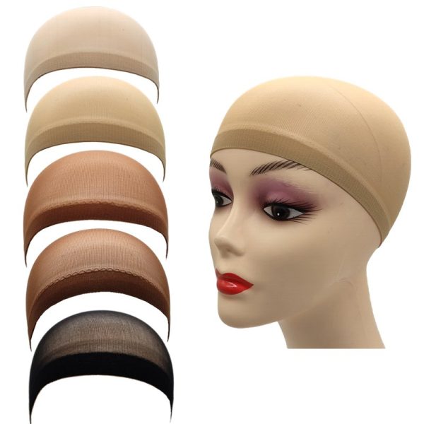 Bonnet sous perruque en nylon lot de 2