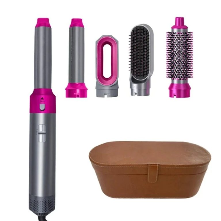 Brosse-seche-cheveux-professionnel-multifonction-1000W-avec-fonction-air-chaud-et-froid-picture-4