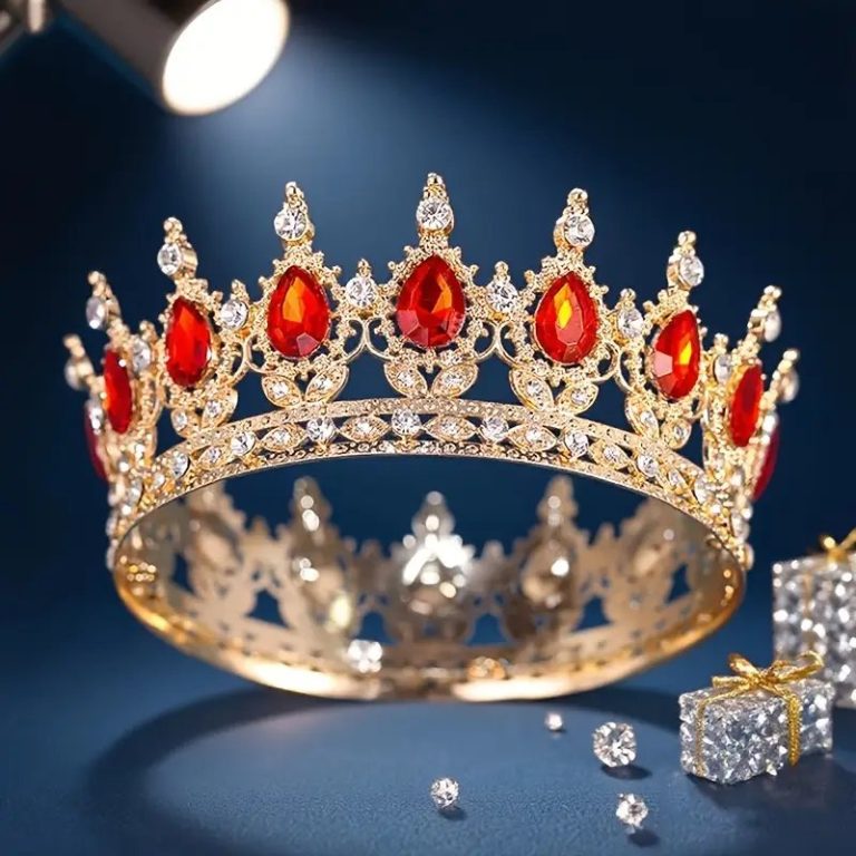 Couronne-baroque-de-luxe-en-strass-ronde-et-elegante-accessoire-de-mariage-robe-de-soiree-couvre-chef-picture-14