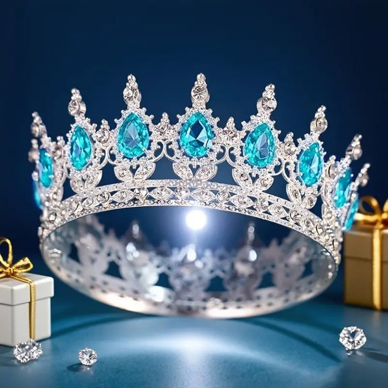 Couronne-baroque-de-luxe-en-strass-ronde-et-elegante-accessoire-de-mariage-robe-de-soiree-couvre-chef-picture-17