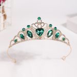 Diademe-de-mariage-femme-dore-en-alliage-avec-strass-et-pierres-colorees-picture-10