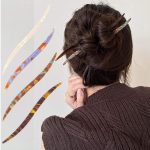 Epingle-a-cheveux-chignon-en-acetate-marbre-translucide-avec-extremites-effilees-picture-3