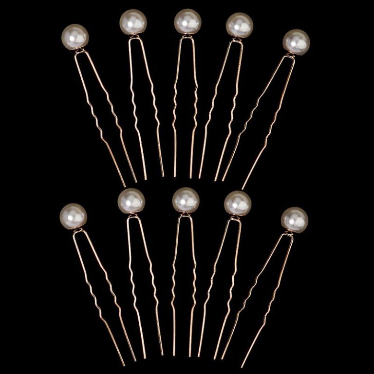 Lot-de-10-epingles-a-cheveux-francaises-en-U-avec-perles-et-fleurs-pour-mariage-picture-3