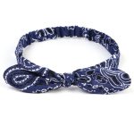 Serre-tete-bandeau-elastique-femme-avec-nud-decoratif-et-motifs-cachemire-picture-8