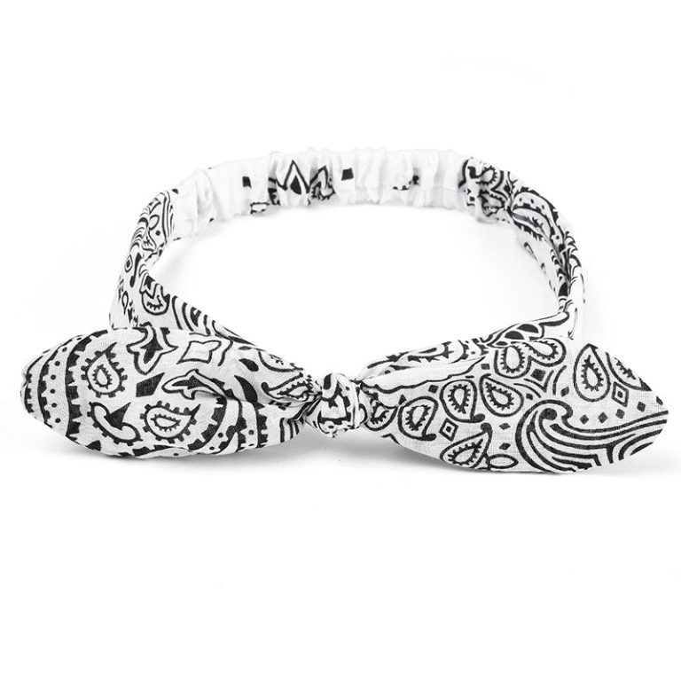 Serre-tete-bandeau-elastique-femme-avec-nud-decoratif-et-motifs-cachemire-picture-9