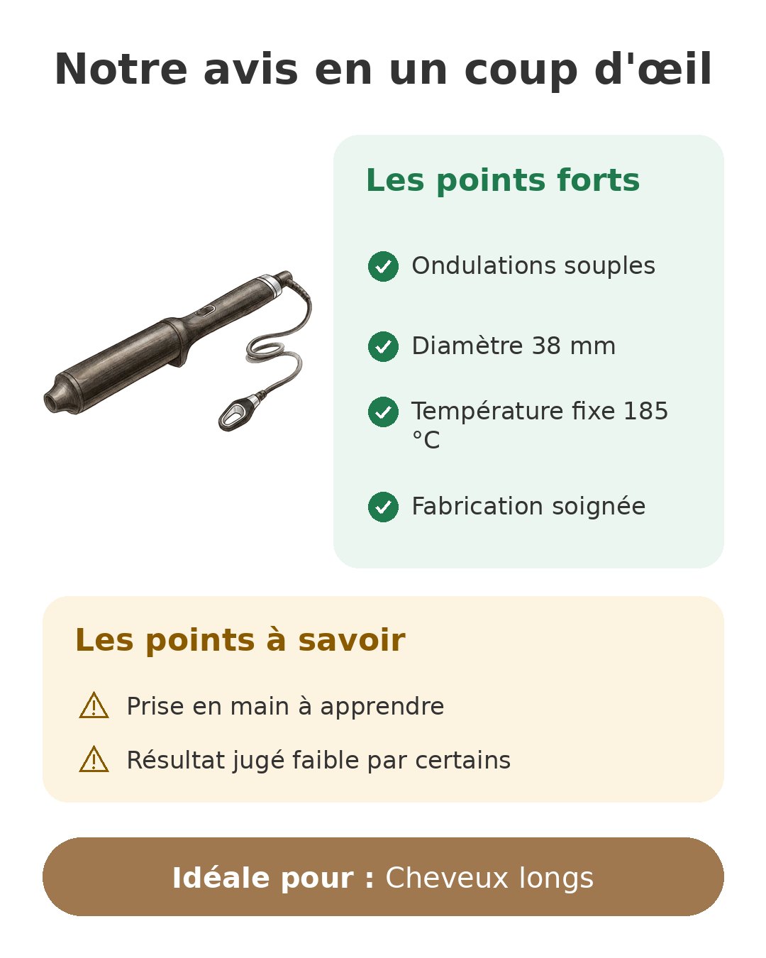 Notre avis en un coup d'œil sur Boucleur ghd Curve
