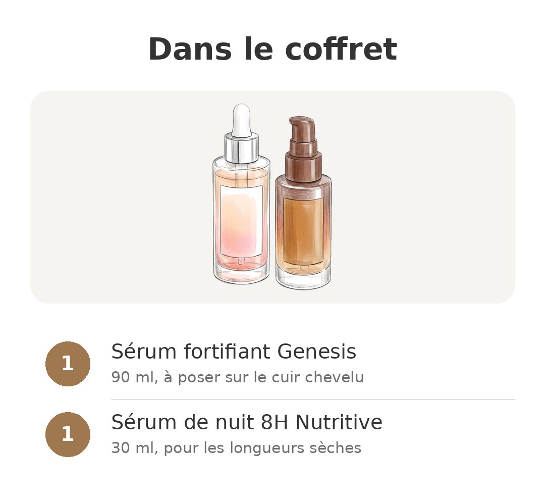 Contenu de la boîte : Routine de nuit