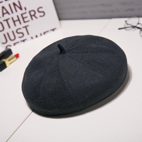 Beret-en-maille-de-coton-pour-femme-picture-6