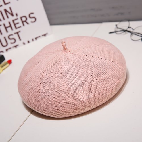 Beret-en-maille-de-coton-pour-femme-picture-9
