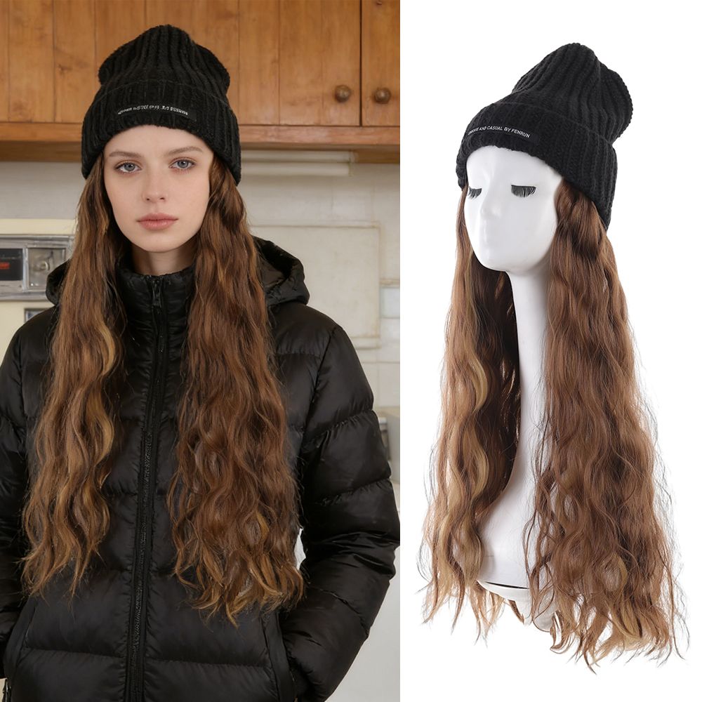 Bonnet-avec-cheveux-ondules-22-pouces-picture-4
