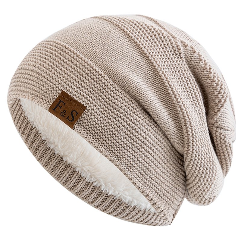 Bonnet-long-double-de-fausse-fourrure-picture-10