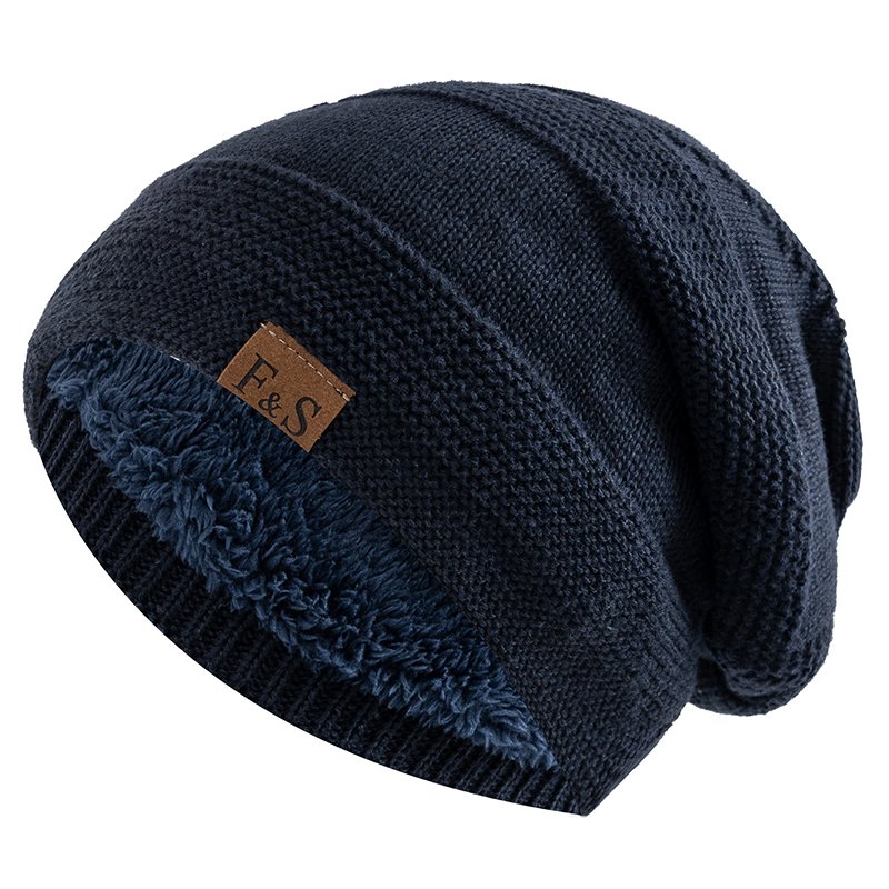 Bonnet-long-double-de-fausse-fourrure-picture-9