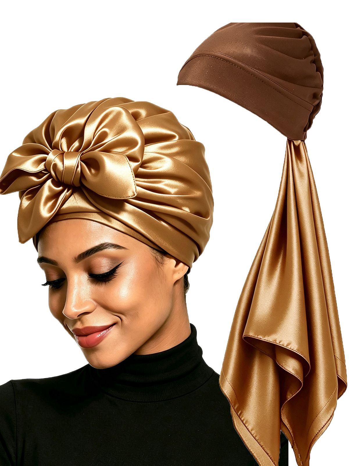 Bonnet-turban-a-nouer-avec-echarpe-picture-1