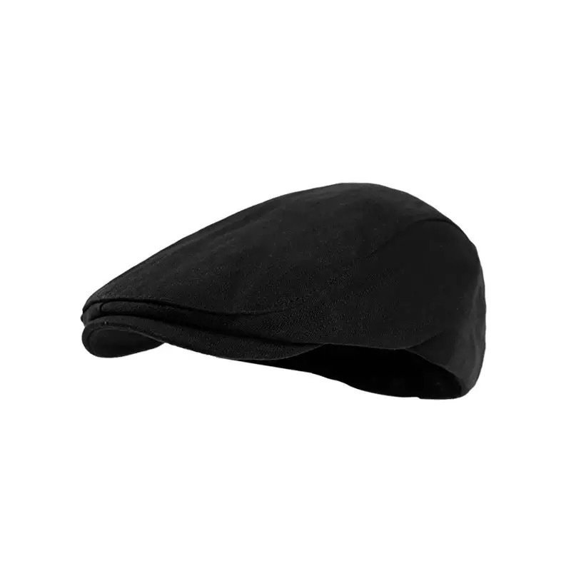 Casquette-beret-femme-effet-lin-picture-1