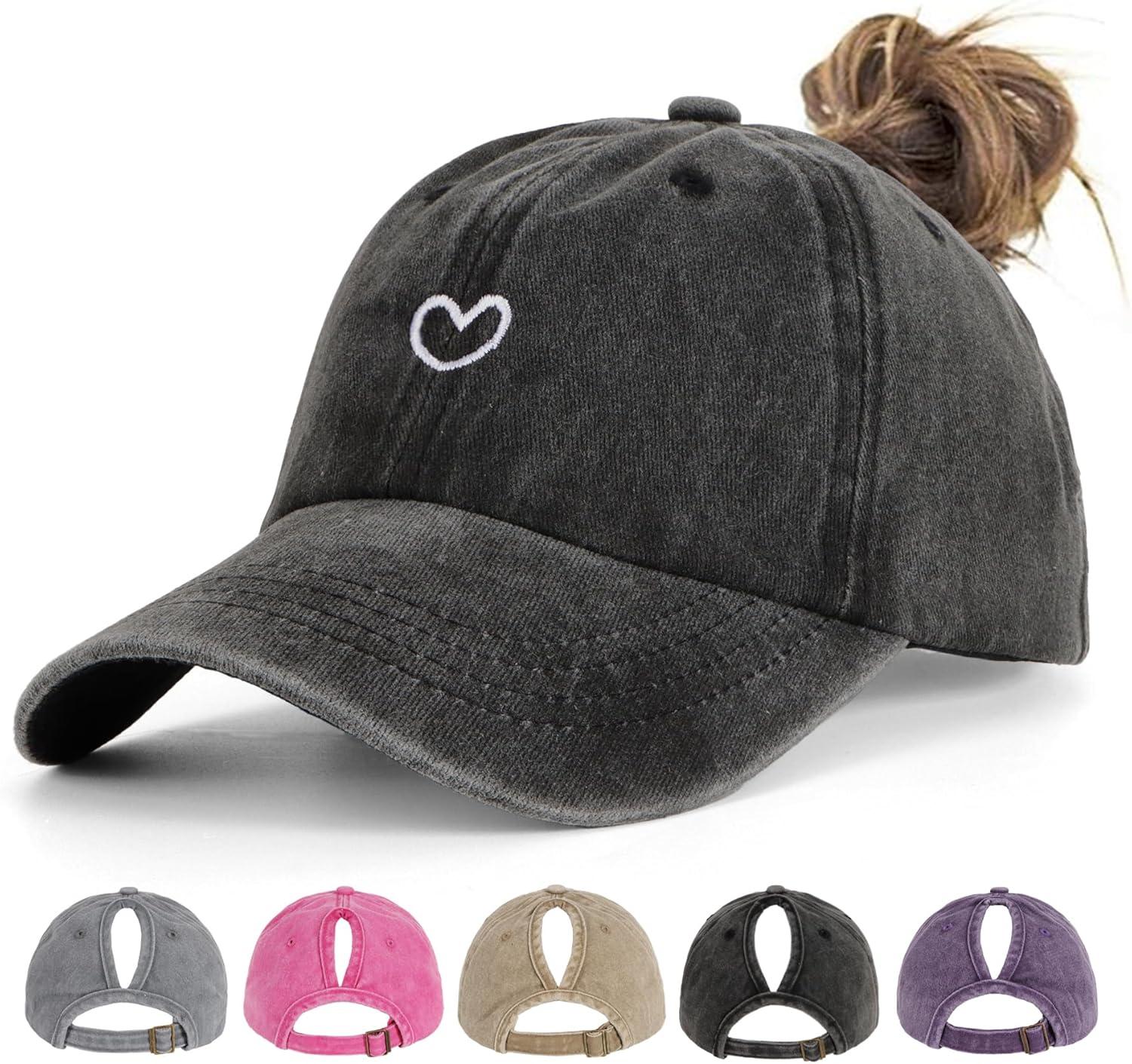 Casquette-queue-de-cheval-cur-brode-picture-2