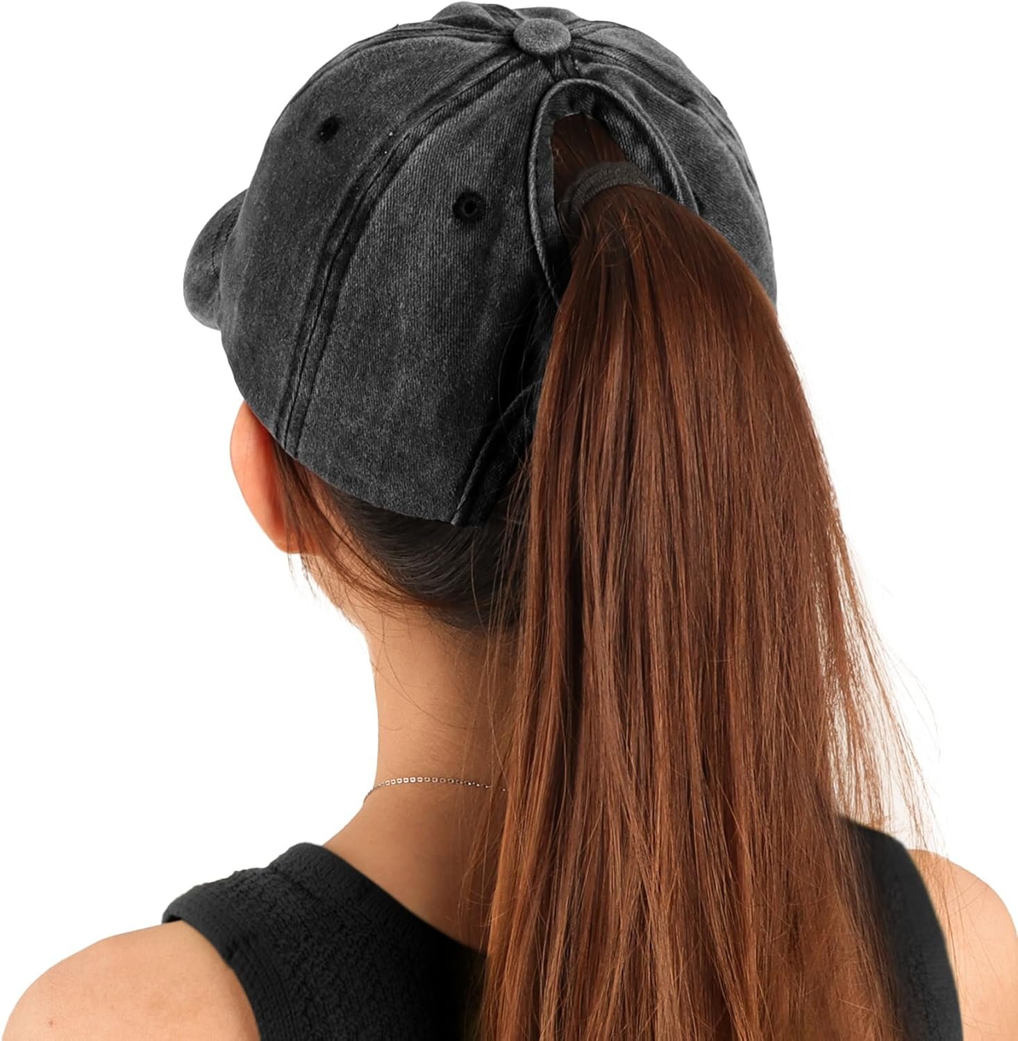 Casquette-queue-de-cheval-cur-brode-picture-4
