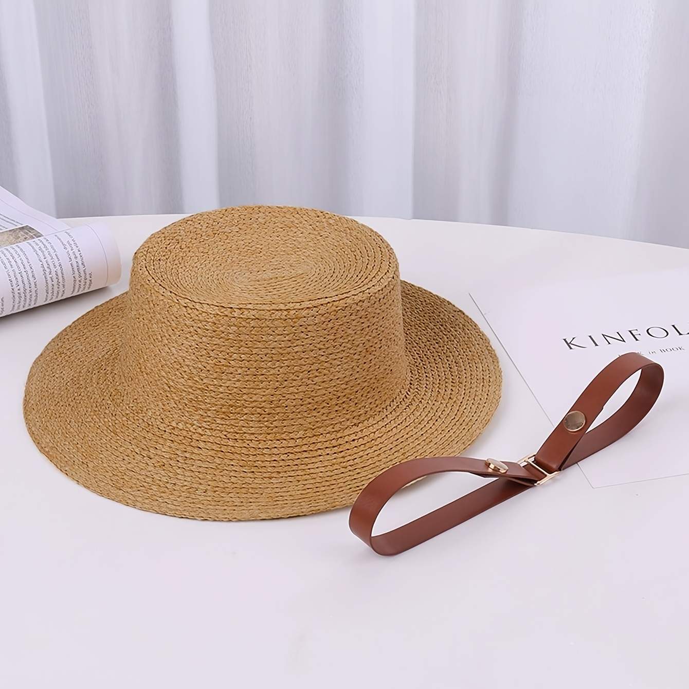 Chapeau-de-paille-a-ceinture-amovible-picture-4