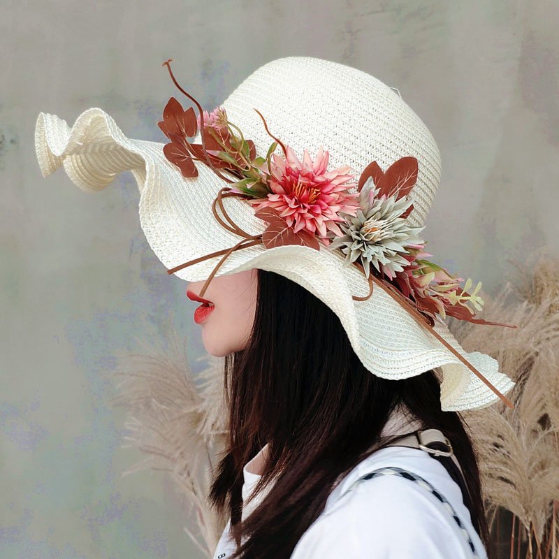 Chapeau-de-paille-orne-de-fleurs-picture-4