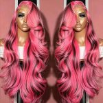 Perruque-lace-front-rose-mechee-noir-picture-4