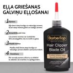 Smēreļļa matu griežamās mašīnītes asmeņiem, 120 ml