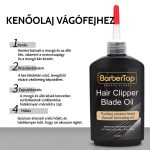 Kenőolaj hajvágógép pengékhez, 120 ml