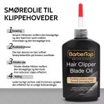 Smøreolie til klipperblade, 120 ml