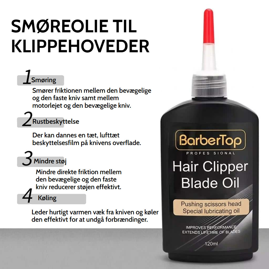 Smøreolie til klipperblade, 120 ml