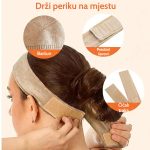 Protuklizna traka za perike s podesivom čičak trakom