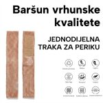 Protuklizna traka za perike s podesivom čičak trakom