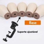 Kit suporte de cabeça para peruca com acessórios
