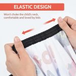 Waterproof antistatic children's hairdressing cape with patterns