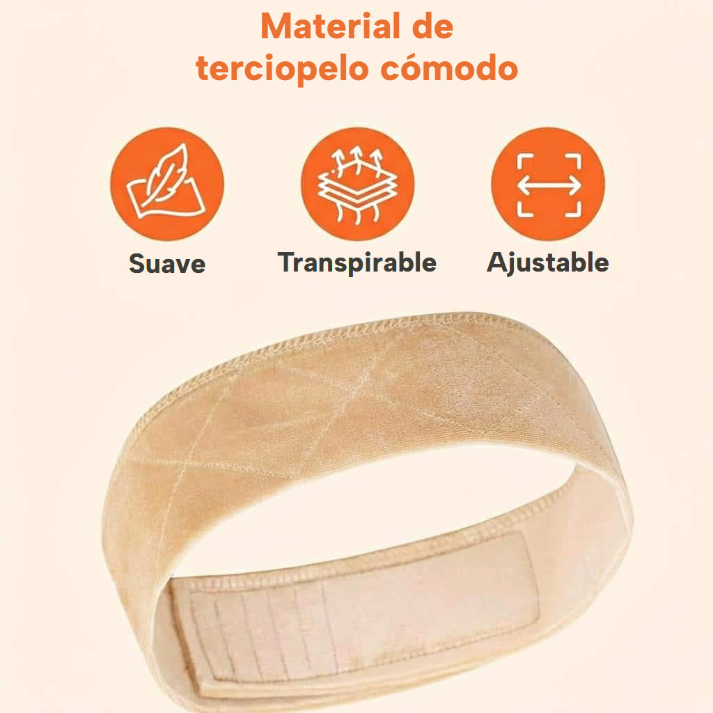 Cintillo antideslizante para peluca con velcro ajustable