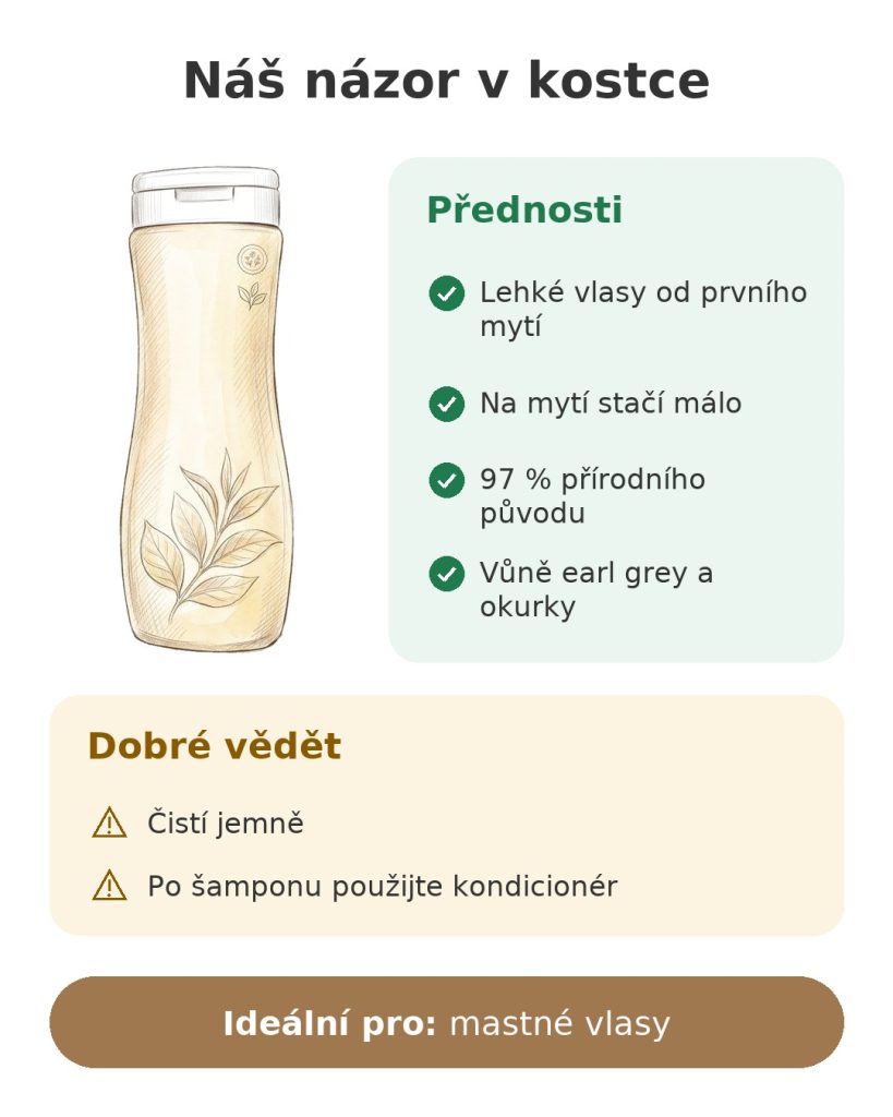 Náš názor v kostce na čisticí šampon, silné stránky a na co si dát pozor