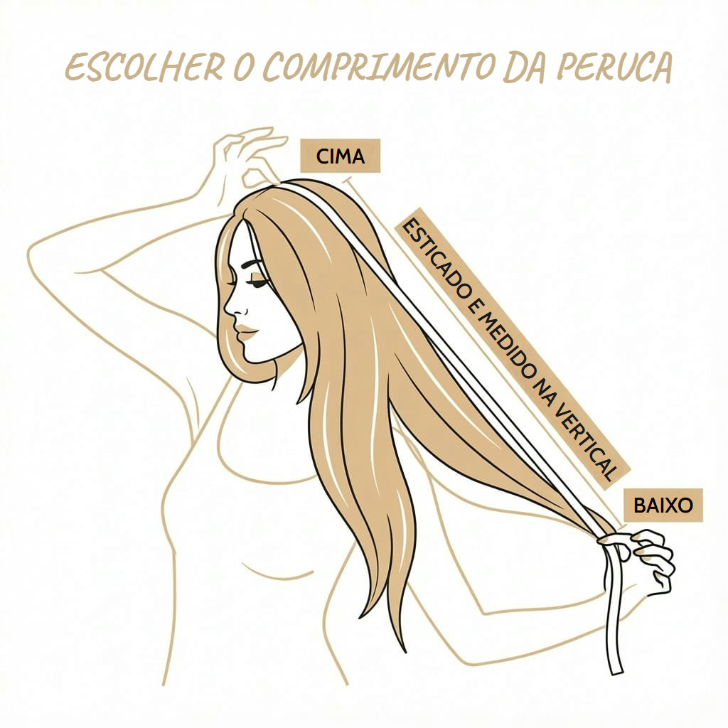 Peruca lace front castanha encaracolada de cabelo natural com renda HD transparente