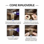 Strisce biadesive per extension e parrucca