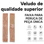 Faixa antiderrapante para peruca com velcro ajustável