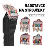 Sada nástavcov na strojček s viacfarebnými vzormi