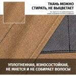 Фартук барбера из хлопкового полотна с регулируемыми перекрестными лямками