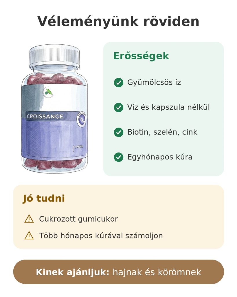 Véleményünk röviden: Forcapil gumicukor hajra és körömre – erősségek, tudnivalók és ideális felhasználás