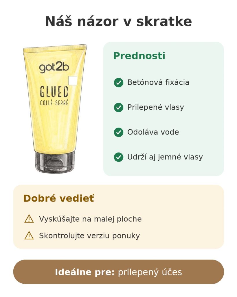 Náš názor v skratke na gél got2b Ultra Glued