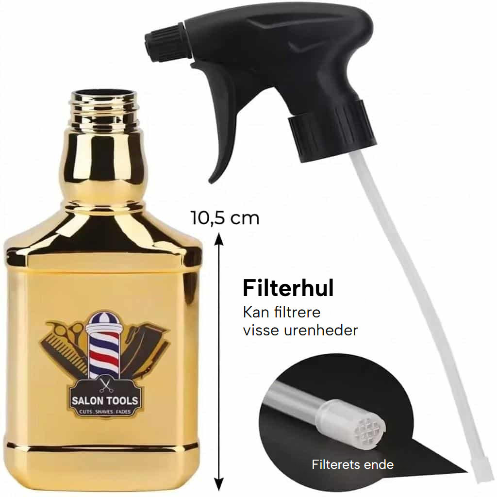 Forstøver til salon med ergonomisk aftrækker og justerbar dyse 260 ml