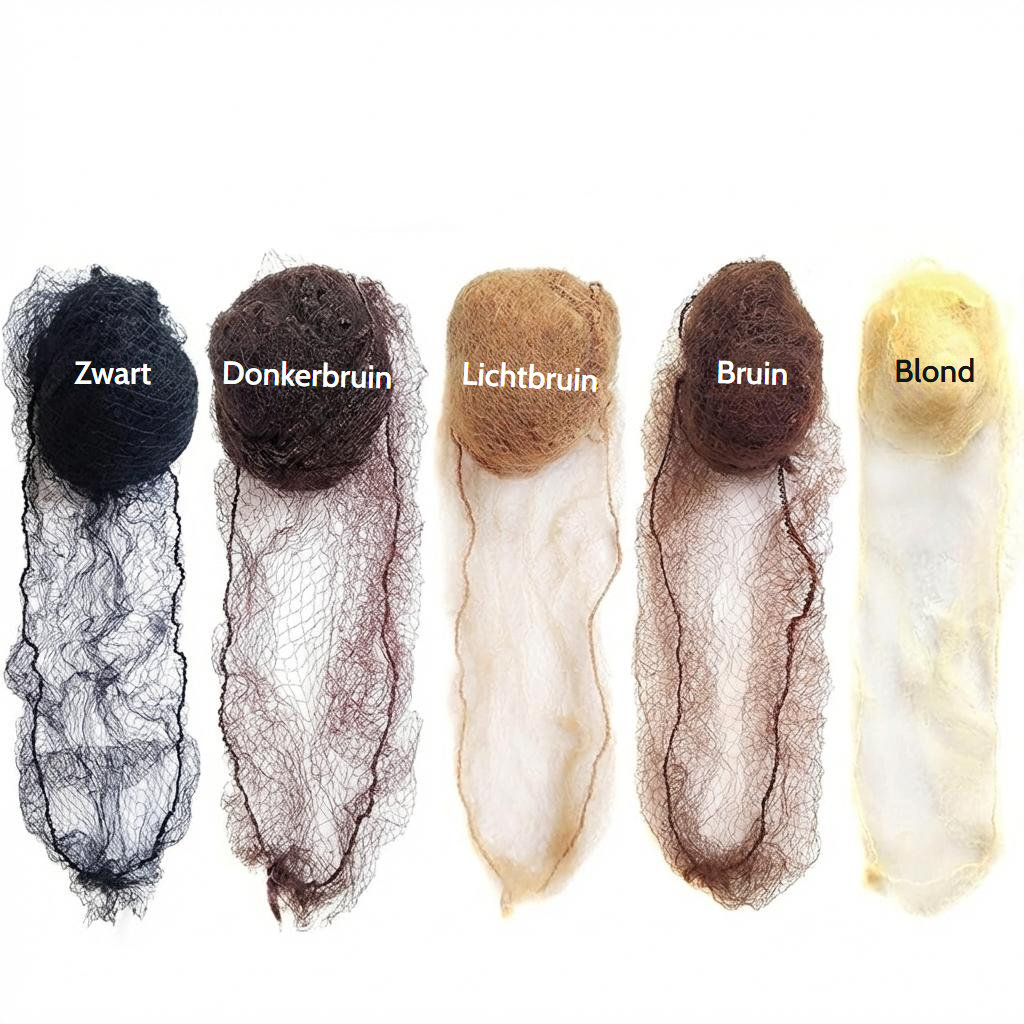 Onzichtbaar elastisch nylon haarnetje voor dans