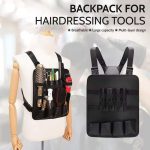 Tactical organiser bag for hairdressers and barbers with storage compartments