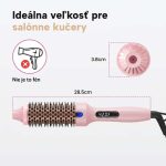 Termokefa na vyhladzovanie, kučerenie a objem s LED displejom