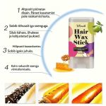 Vaha, parukamütside ja eemaldajaga parukahoolduskomplekt