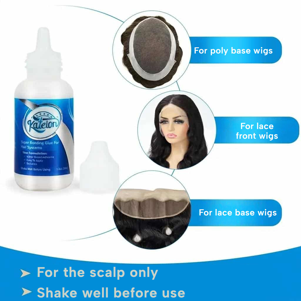 Wig care kit with wax, caps and remover